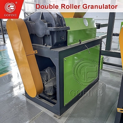 1-2T/H 생산 용량 300x150mm 롤러와 함께 듀얼 롤러 비료 곡물