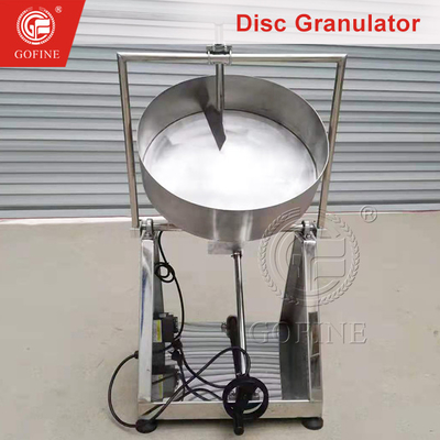 수동 조절 가능한 작은 세라마사이트 granulator PLC 제어