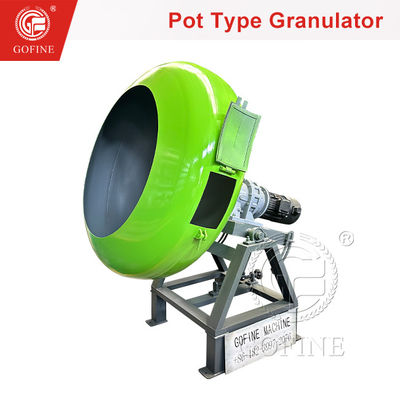 원형 냄비 Granulator 유기농 비료 Granulator 기계