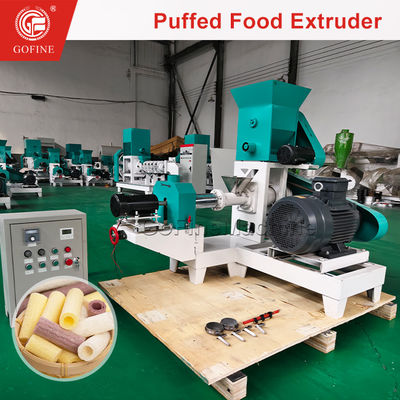 산업용 팽화기 스낵 압출기 옥수수 쌀 밀 스낵
